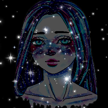 Galaxy girl, galaksi, kız HD phone wallpaper