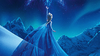 Elsa frozen queen, Snow art, Disney illust HD wallpaper