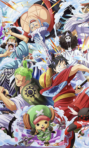 One Piece Epic Crew: Vibrant Anime Adventure, Anime, One Piece HD phone wallpaper