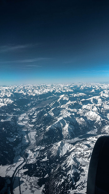 Nature, Mountains, View From Above, Overview, Review, Height, View HD phone wallpaper
