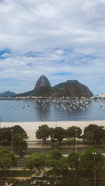 Rio de Janeiro, Travels, Morro do Po de Acar, Rio outdoor HD phone wallpaper