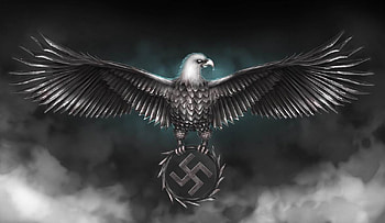 Nazi Logo Blank German Nazi, German Eagle HD wallpaper