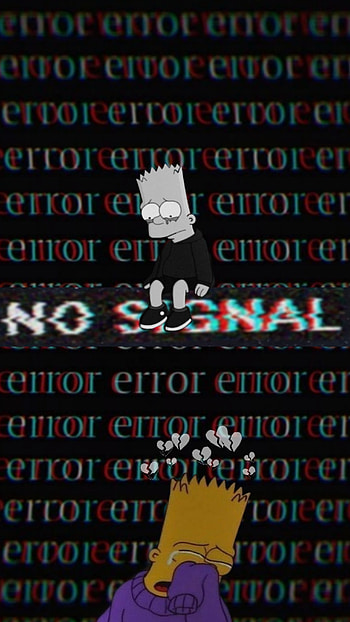 No Love, Sad, Bart HD phone wallpaper