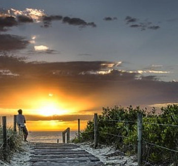 Waiting for Light, scenery, beautiful, nature, sunset HD wallpaper