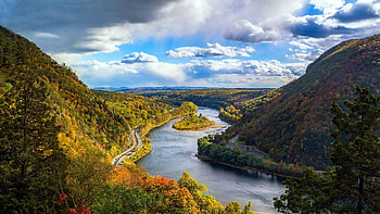 Delaware Water Gap, Delaware HD wallpaper