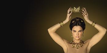 Domina, crown, roman, woman HD wallpaper