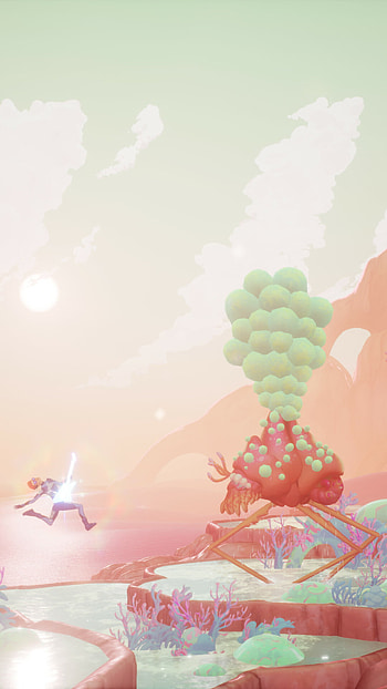 The Artful Escape, Heart-pounding rhythm, Psychedelic visuals, Guitar-driven odyssey HD phone wallpaper