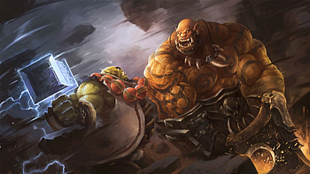 Preview world of warcraft, warcraft, garrosh hellscream, garrosh HD wallpaper