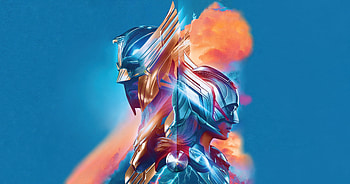Thor Love And Thunder Illustrated Poster, thor-love-and-thunder, thor, movies, 2022-movies, illustration HD wallpaper