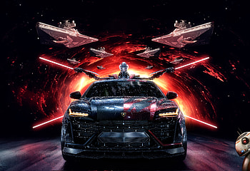 Star Wars Urus, lamborghini-urus, lamborghini, cars, behance, star-wars HD wallpaper
