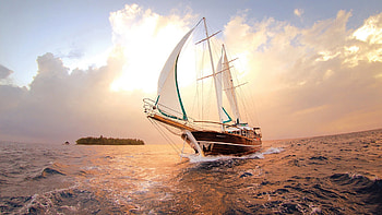 Sailboat HD wallpaper