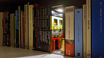 Lego book nook, Lego masterpiece, Playful aesthetic, Creative display HD wallpaper