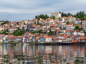 Summer holidays in North Macedonia, Ohrid Lake, Relaxation HD wallpaper