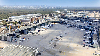 Frankfurt Airport, Passenger decrease, Travels, Airport statistics HD wallpaper
