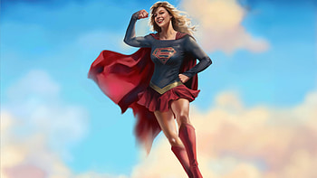 Melissa Benoist As Supergirl, supergirl, superheroes, artwork, digital-art HD wallpaper