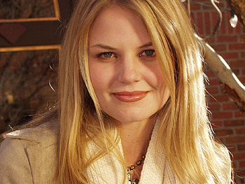 Jennifer Morrison, cute smile, blue eyes, blondie, long hair, actress, female HD wallpaper