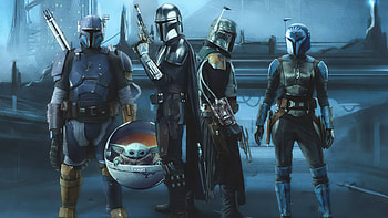 Star War Mandalorians Are Stronger Together , star-wars, movies, artist, artwork, digital-art HD wallpaper