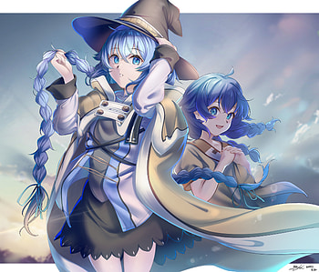 Roxy Migurdia, Roxy Migurdia, Anime, Mushoku Tensei: Jobless Reincarnation HD wallpaper