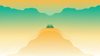 Sleek Android Stock Interface, android, computer, stock, artist, artwork, art, digital-art, minimalist HD wallpaper