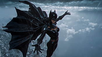Batgirl Shadow Of Vengeance, batgirl, superheroes, artwork, art, digital-art, ai, deviantart HD wallpaper