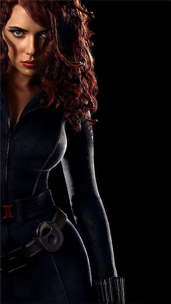 Scarlett Johansson, avengers, black widow HD phone wallpaper