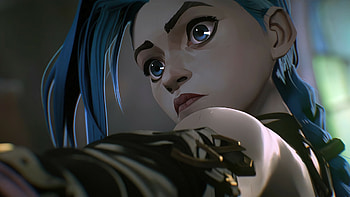 Arcane: League of Legends, Jinx character, Netflix series, Beautiful HD wallpaper