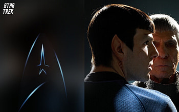 Leonard Nimoy and Zachary Quinto, Spock HD wallpaper