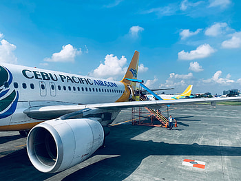 Cebu Pacific Air, Restart Manila flights, Next month HD wallpaper
