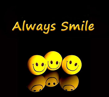 Always smile, always, love, smileys, smile HD wallpaper