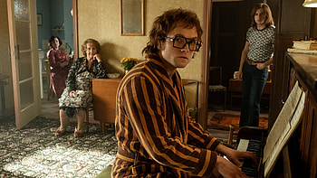 Rocketman movie, Fanart masterpiece, Movie-inspired art, Captivating visuals HD wallpaper