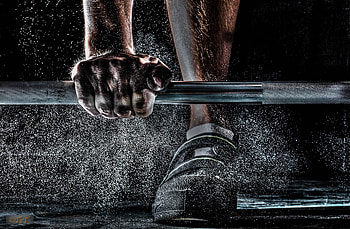 Sports, Sneakers, Hands, Vulture, Barbell, Rod, Magnesia HD wallpaper