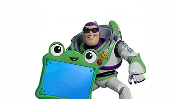Toy Story 5 — Buzz Lightyear & Frog Frame ( ) HD wallpaper