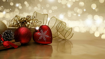 and Christmas , Vibrant colors, Festive decorations, Holiday celebrations HD wallpaper