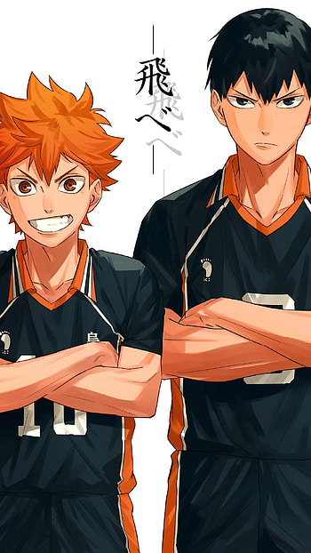 Hinata & Tobio, Haikyu, Anime, Haikyuu!, Hinata and Tobio, Haikyuu HD phone wallpaper