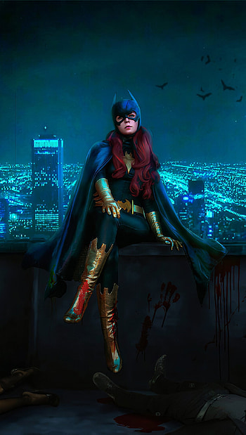 Batwoman in Gotham City, Ultra HD phone wallpaper