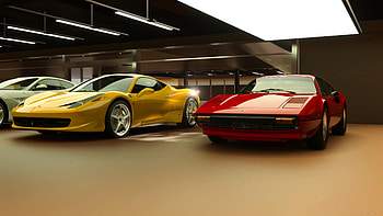 Then and now Ferrari, car HD wallpaper
