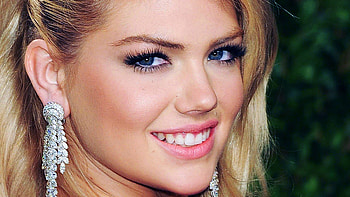 Kate Upton, Red dress girl, Fashion model, Captivating beauty HD wallpaper