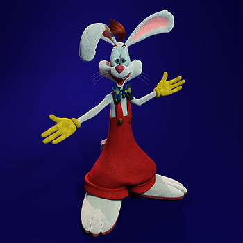 Roger Rabbit Animation, ArtStation portfolio, Cartoon character HD phone wallpaper