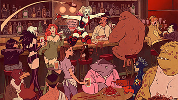 Harley Quinn TV Series Animation, Harley Quinn anime series HD wallpaper