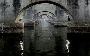Landscape, Bridges HD wallpaper