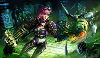 VI - League Of Legends, VI (League Of Legends), video game, League Of Legends HD wallpaper