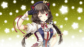 Tokoyami Towa, Nijisanji, Inui Toko, Anime, Virtual Youtuber HD wallpaper