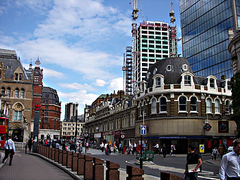 London Liverpool street, london, city, liverpool street HD wallpaper