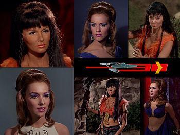 Nancy Kovack and Charlene Polite from Star Trek: The Original Series, Vanna, TOS, Star Trek, A Private Little War, Nona, Charlene Polite, The Cloud Minders, Nancy Kovack HD wallpaper