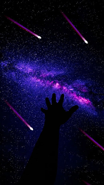 Galaxy Aesthetic, Dark HD phone wallpaper