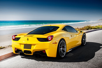 Sea, Tuning, Ferrari, Cars, 458, Italia HD wallpaper