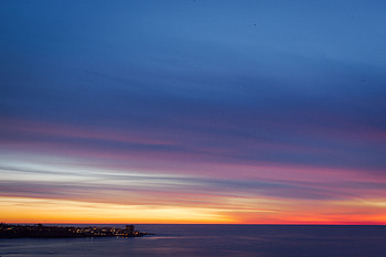 Cities, Sunset, Sky, City HD wallpaper