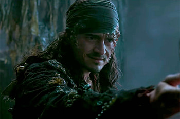 Orlando Bloom, Pirates of the Caribbean, Orlando Bloom emerges in promo HD wallpaper