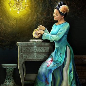 Japanese Woman, lady, fantasy, woman, japan HD wallpaper