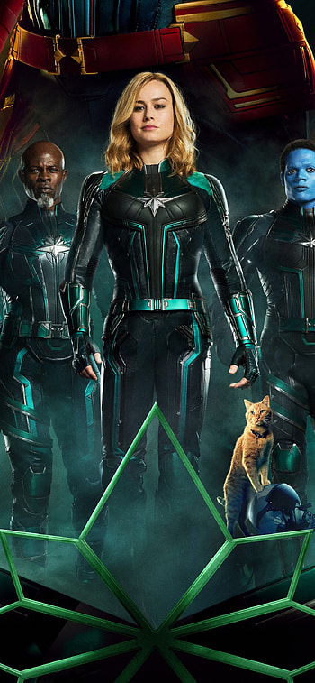 Captain Marvel movie cast, Marvel Girls, , PC HD phone wallpaper